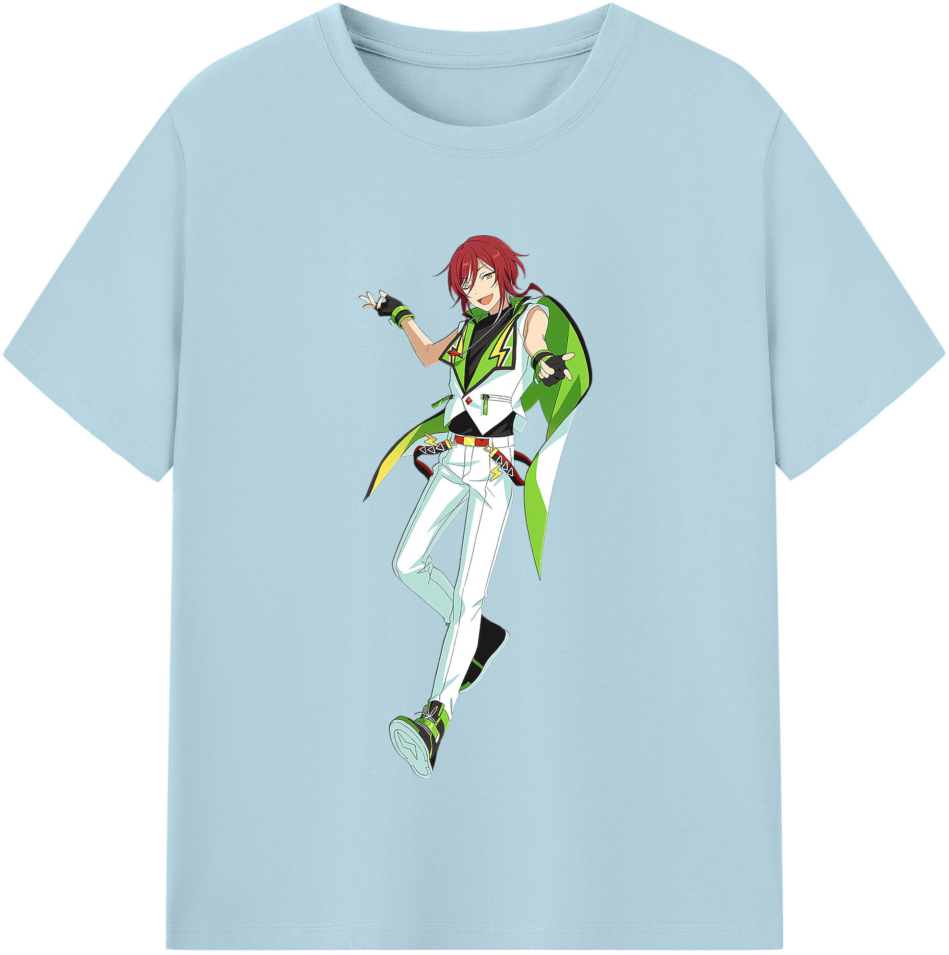 （画像用） あんさんぶるスターズ! Ensemble Stars 綿100％半袖Tシャツ（フロントプリント）
